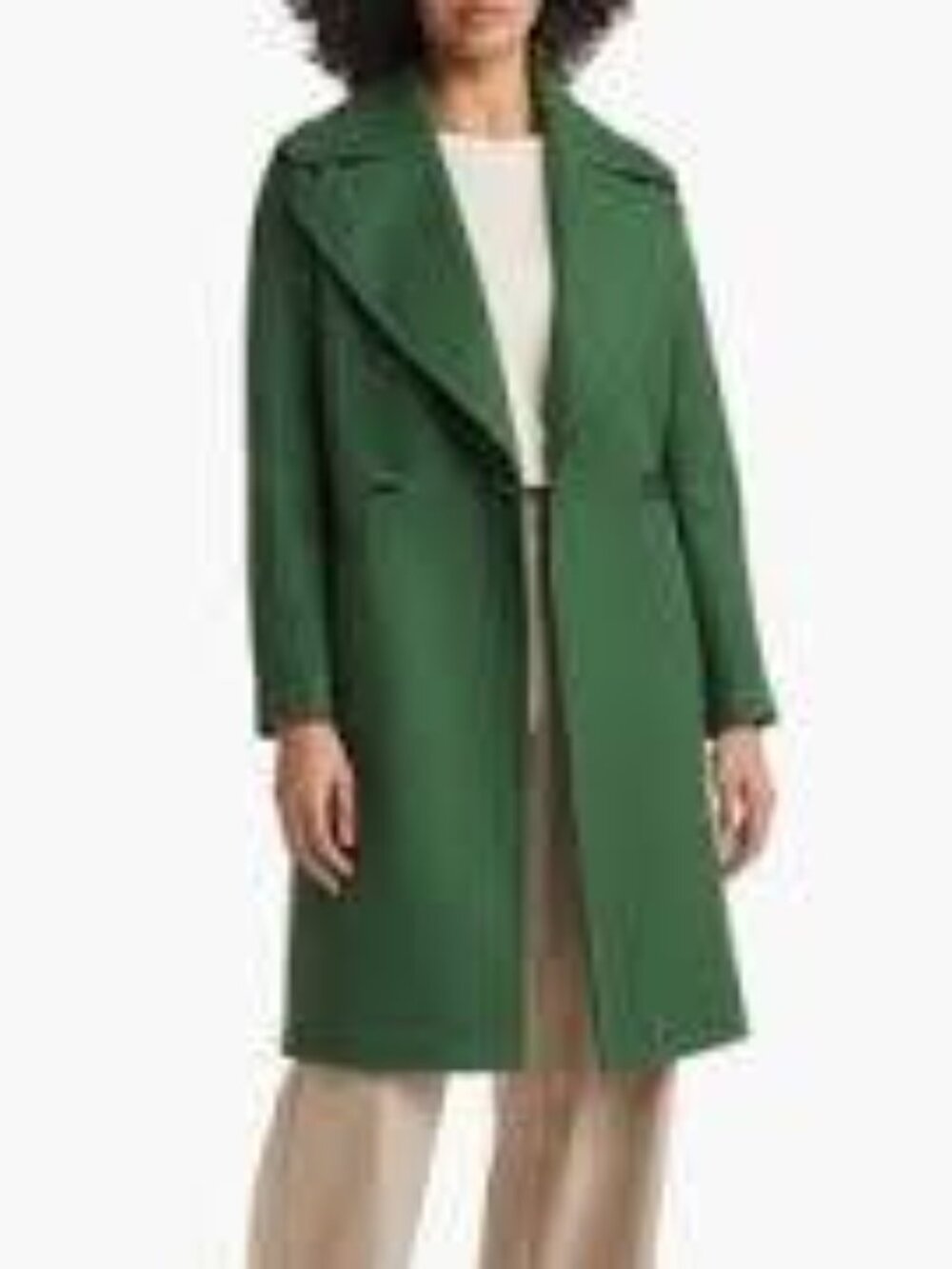 NWT Halogen Double-Breasted Trench Coat